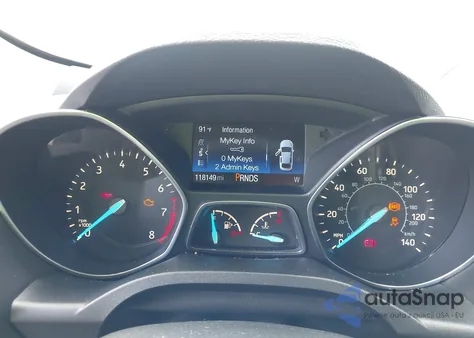 2017 Ford Escape Se from USA, damaged, VIN 1FMCU0GD1HUE51321